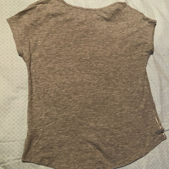 Justice Glittery Short Sleeve Shirt - Picture 2 of 3